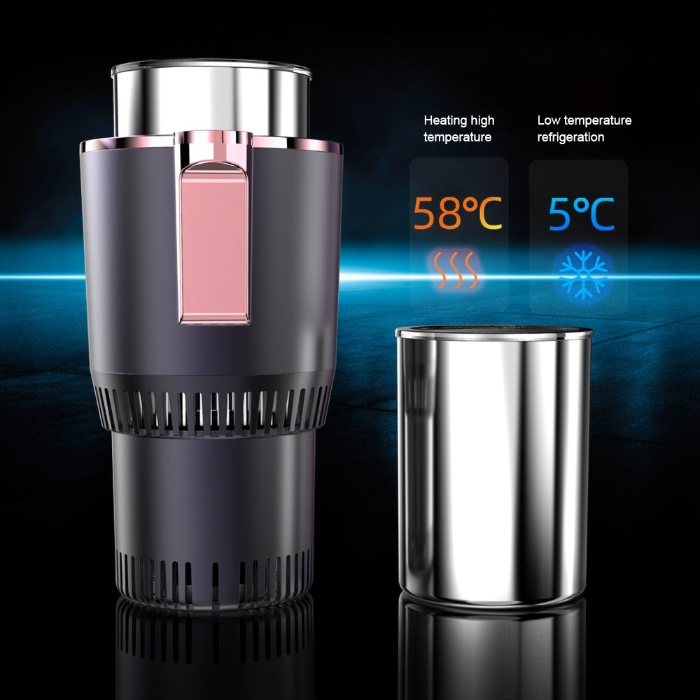 TempMaster Ride – 2-in-1 Smart Car Cup Cooler & Warmer