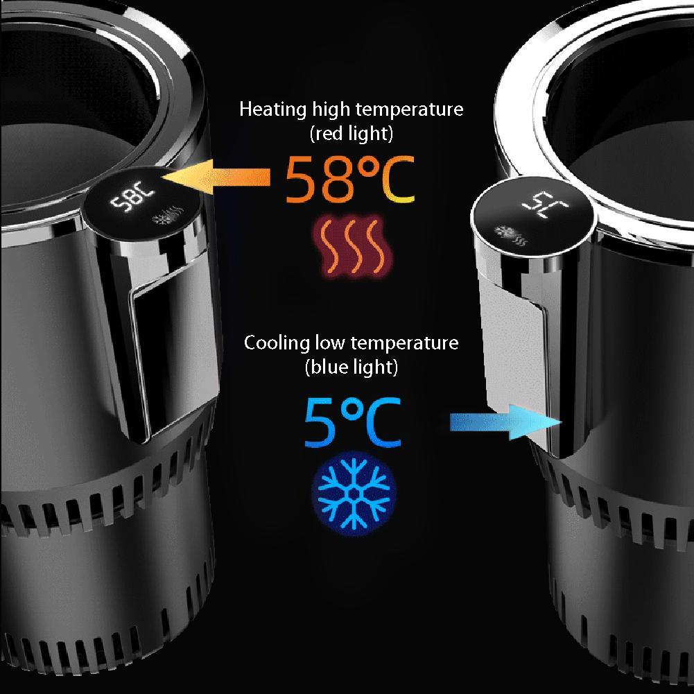 TempMaster Ride – 2-in-1 Smart Car Cup Cooler & Warmer